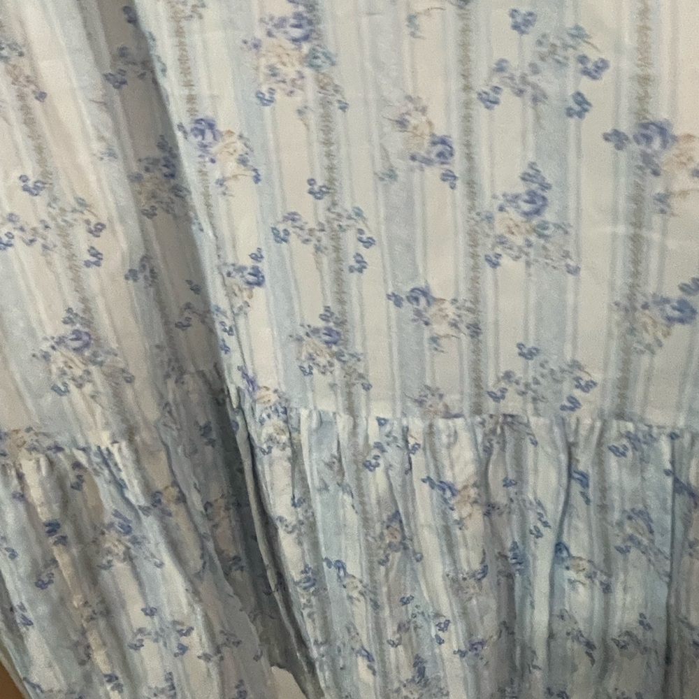 New Sugarlips Floral Puff Sleeve Maxi Dress size 2X 🌹🌸🌺 BC BAG 03 - Picture 6 of 8